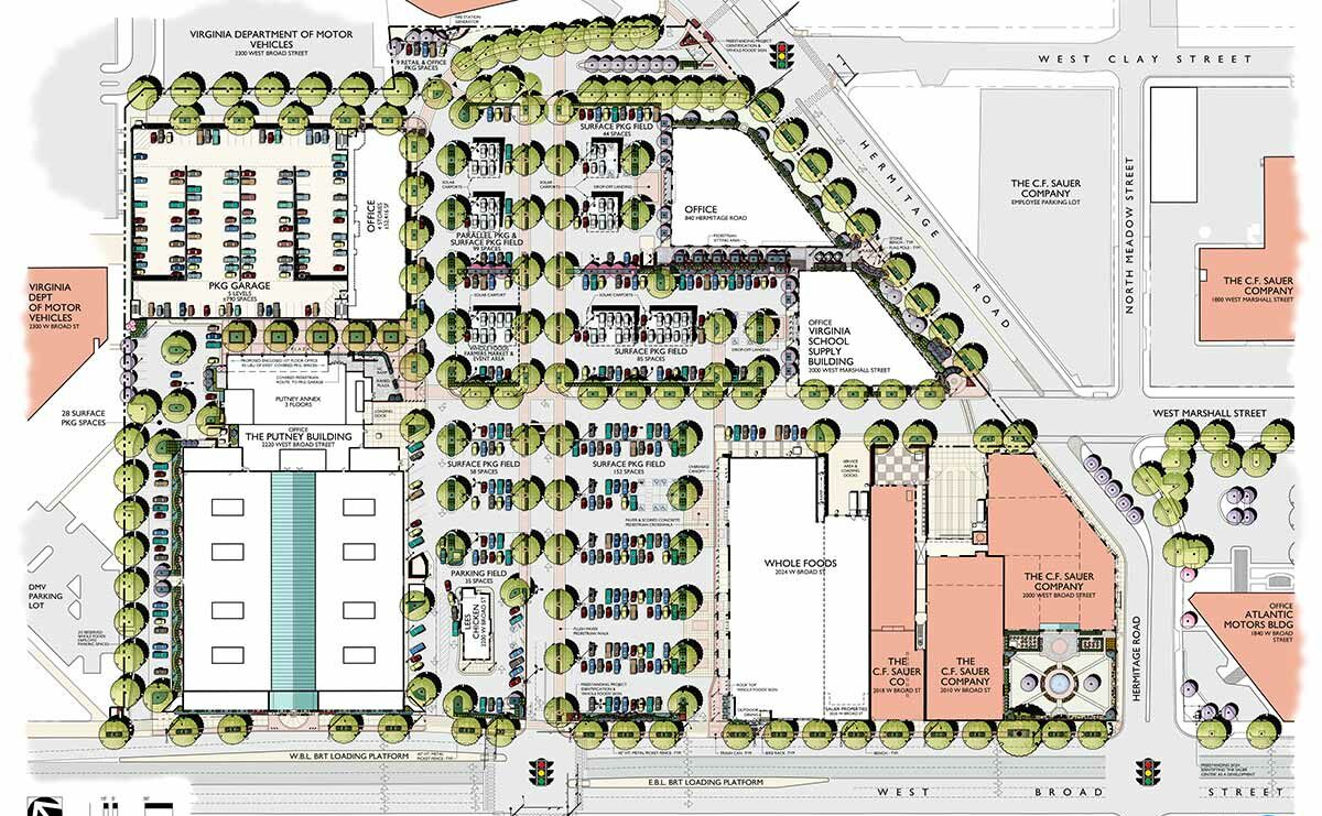 Sauer Center master plan drawing